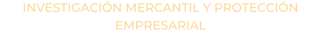 Investigación Mercantil y Protección Empresarial