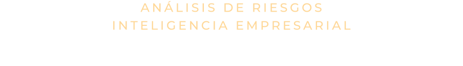 ANÁLISIS DE RIESGOS INTELIGENCIA EMPRESARIAL