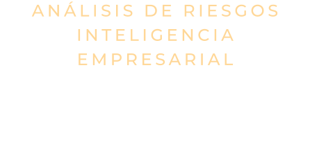 ANÁLISIS DE RIESGOS INTELIGENCIA EMPRESARIAL