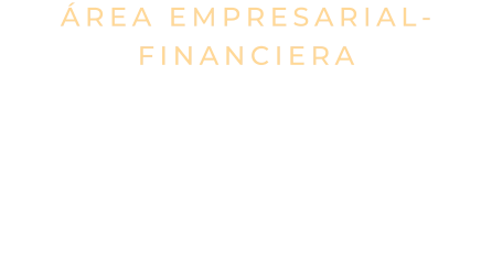 ÁREA EMPRESARIAL-FINANCIERA